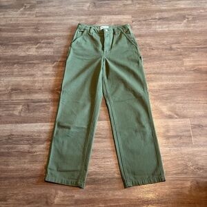 Aritzia Olive Green Pants
